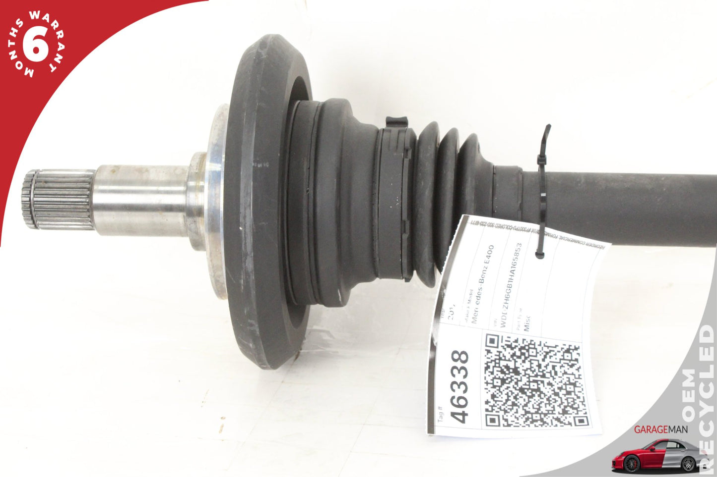 17-19 Mercedes-Benz E400 W213 AWD Rear Left or Right Side Axle Half Shaft 2133504702