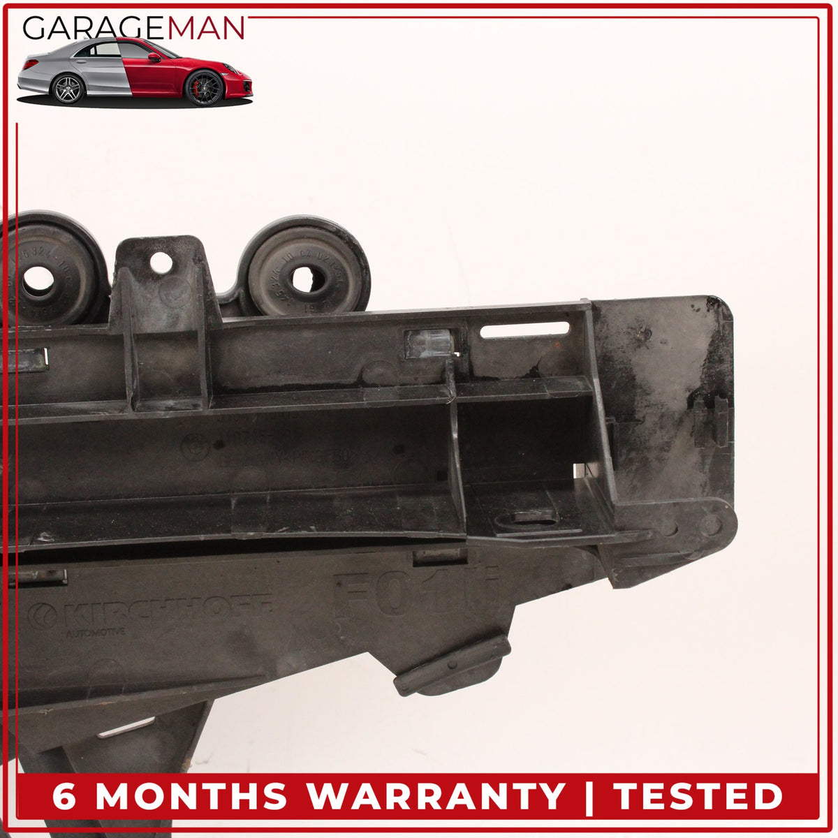2009-2015 BMW 740i F01 Left Headlight Support Bracket Frame w/ Hood Latch OEM