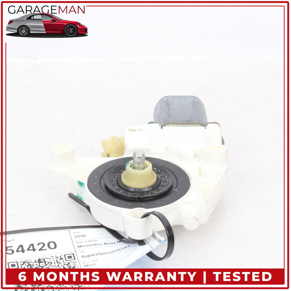 2006-2013 Mercedes W164 ML350 Front Right Window Regulator Motor 2518200842 OEM