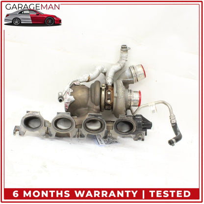 2016-2021 BMW 430i X3 X4 330e 2.0L Engine Turbocharger w/ Manifold 7637563 OEM