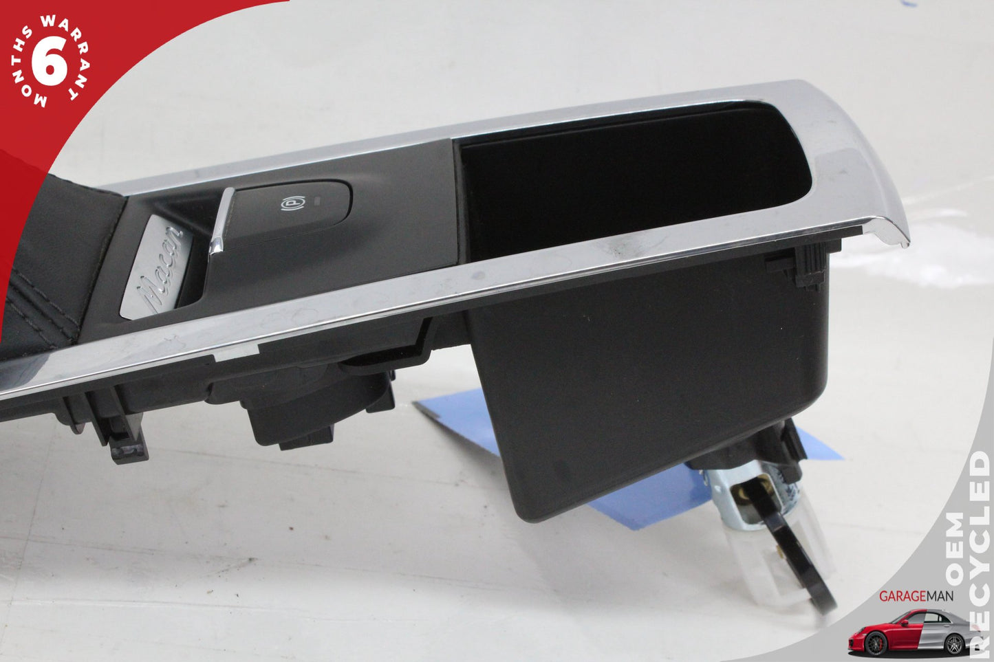 2015-2018 Porsche Macan 95B Center Console Shifter Knob Boot Trim Cover OEM