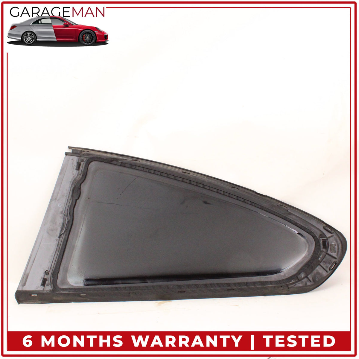 2012-2018 BMW 650i 640i F13 Rear Right Passenger Side Quarter Window Glass OEM