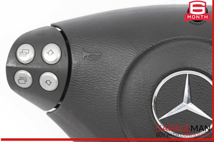 05-08 Mercedes W203 C230 C240 C350 Steering Wheel Air Bag Airbag Black OEM