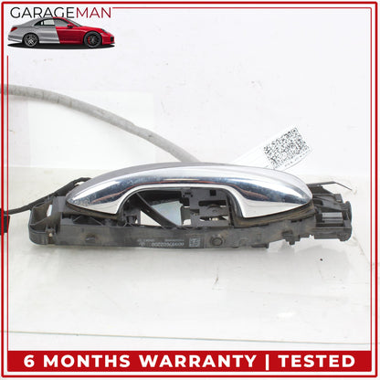 2017-2023 Mercedes W213 E300 Rear Right Exterior Door Handle w/ Lock Latch OEM