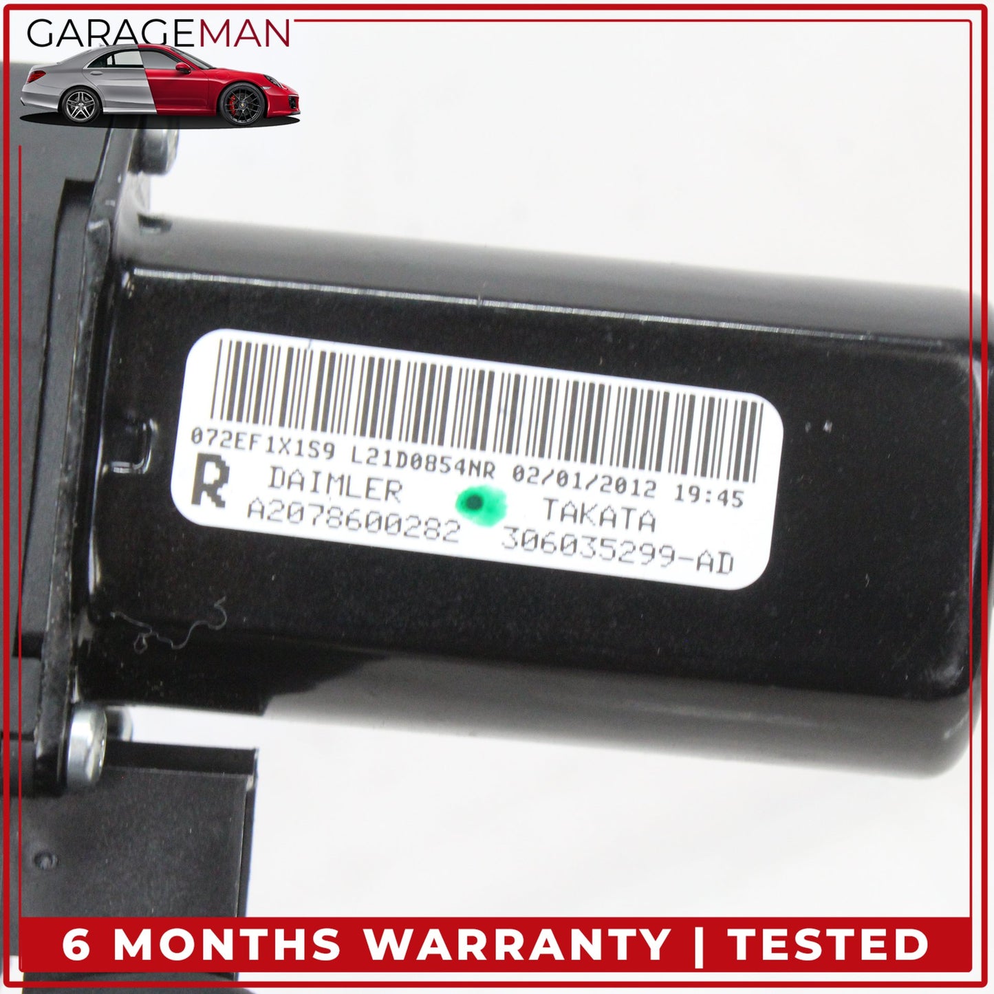 2010-2017 Mercedes W207 E350 E400 Convertible Right Seat Belt Feeder Motor OEM