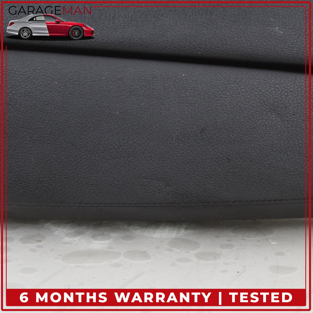 2012-2018 BMW 650i F13 Front Center Armrest Lid Cover Black Nappa 9216385 OEM