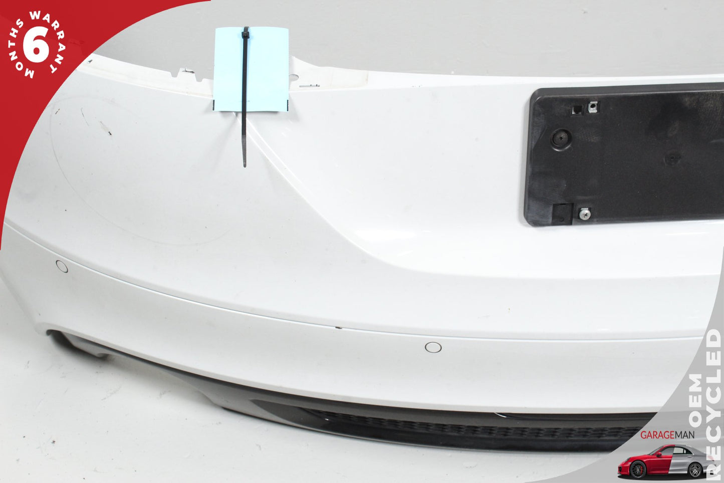2008-2015 Audi TT 8J AWD Rear Bumper Cover Panel Assembly 8J0807317 Ibis White