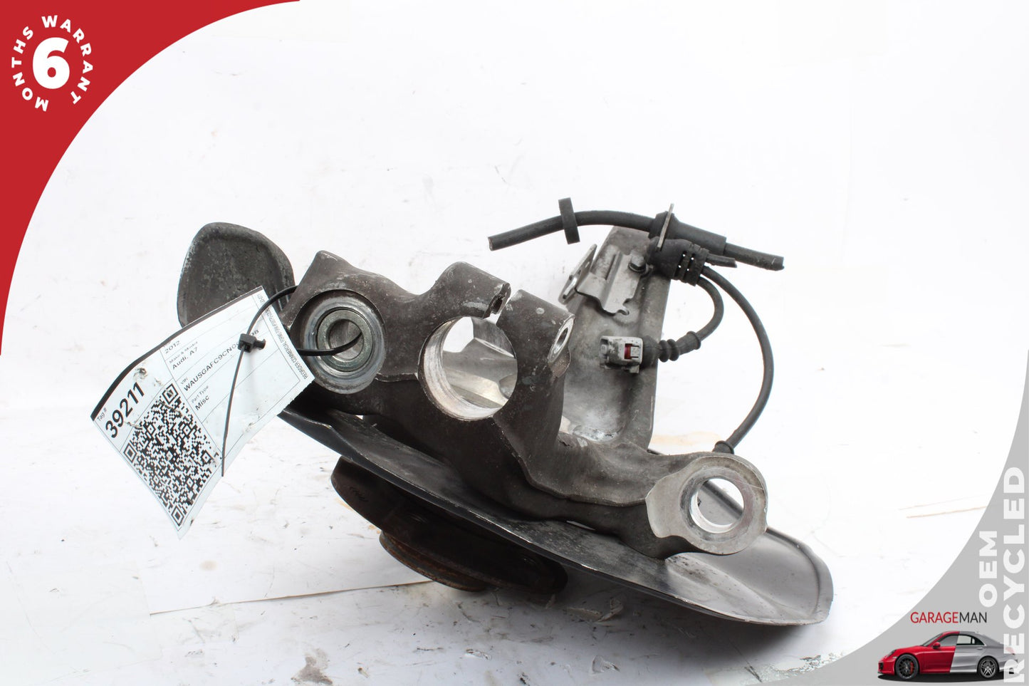 2009-2018 Audi A7 A6 Front Left Side Spindle Knuckle Wheel Hub 4G0407241 OEM
