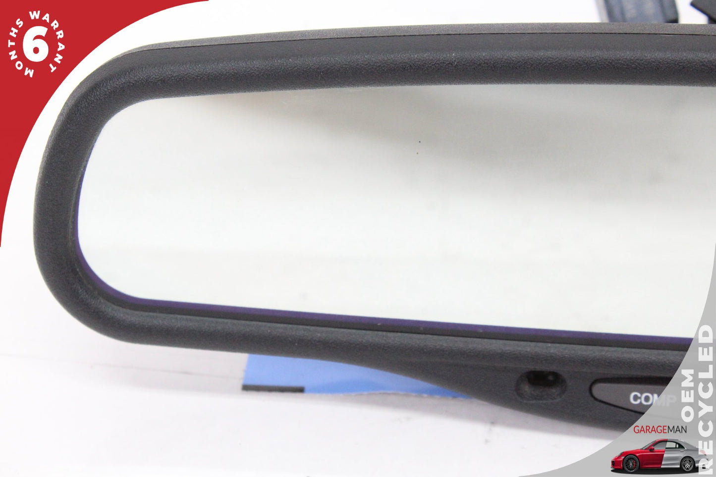 2003-2006 Jaguar XK8 X100 Rear View Mirror Black HJF3133AE OEM