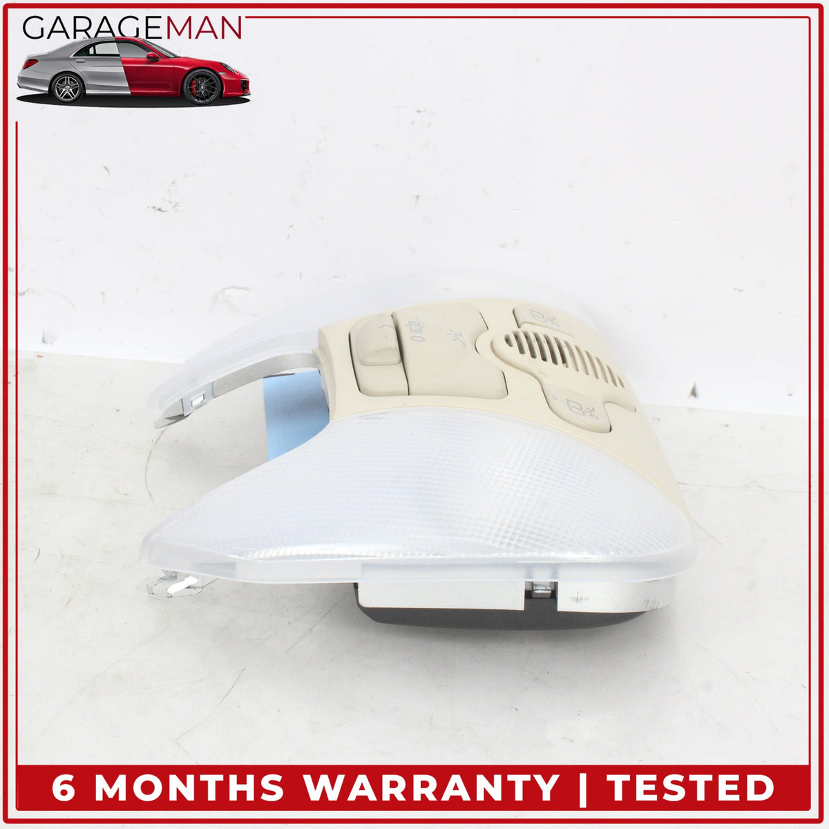 2005-2012 Mercedes R230 SL500 Front Overhead Dome Light Lamp 2308201301 OEM