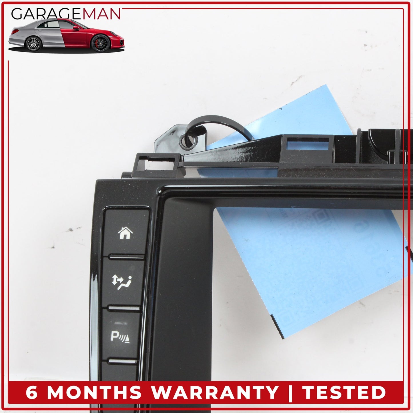 2016-2024 Jaguar F-Type X152 Front Dash Display Screen Trim w/ Switches OEM