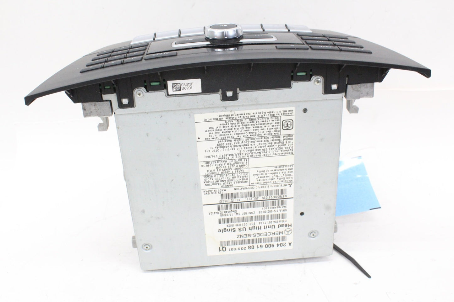 2012-2014 Mercedes C250 W204 Command Head Unit Navigation Radio 2049006108