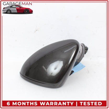 2010-2013 Porsche Panamera 970 Left Door Rear View Mirror Housing No Glass OEM