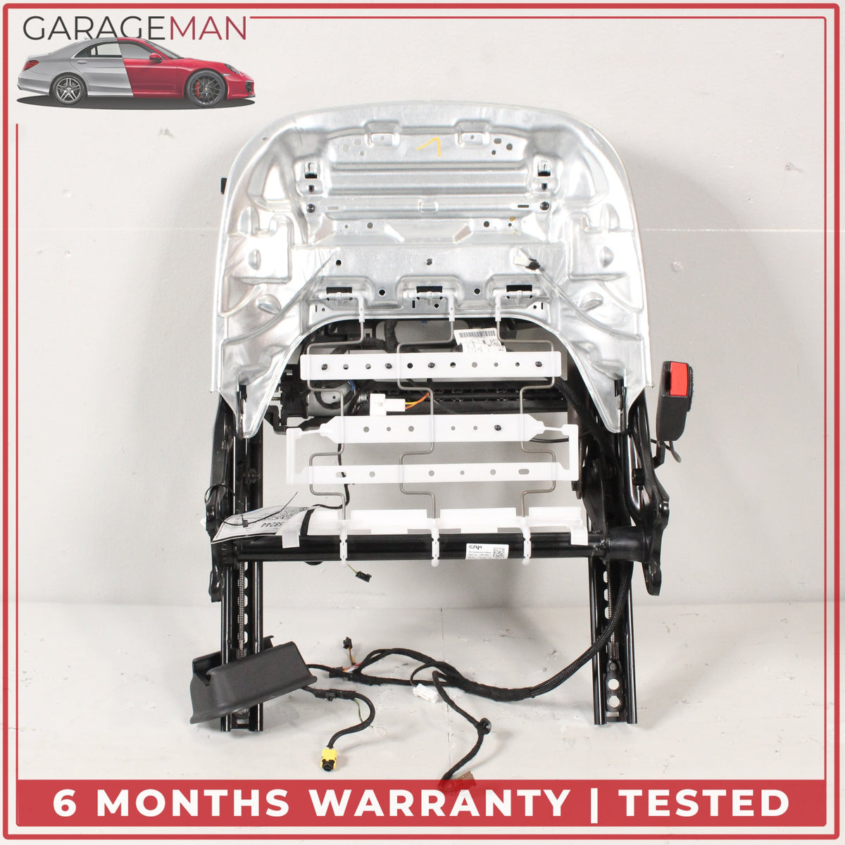 2014-2020 Mercedes X156 GLA250 Front Left Seat Track Rail Frame w/ Motors OEM