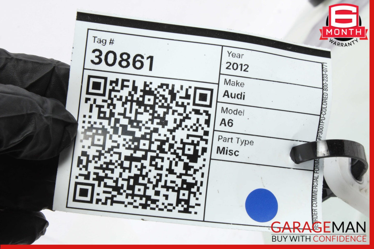 2012-2018 Audi A6 C7 Sedan Windshield Washer Fluid Reservoir 4G8955451C Genuine