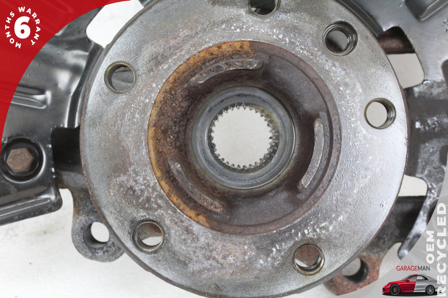 2011-2015 Audi Q7 Front Left Side Spindle Knuckle Wheel Hub 7P6407245A OEM