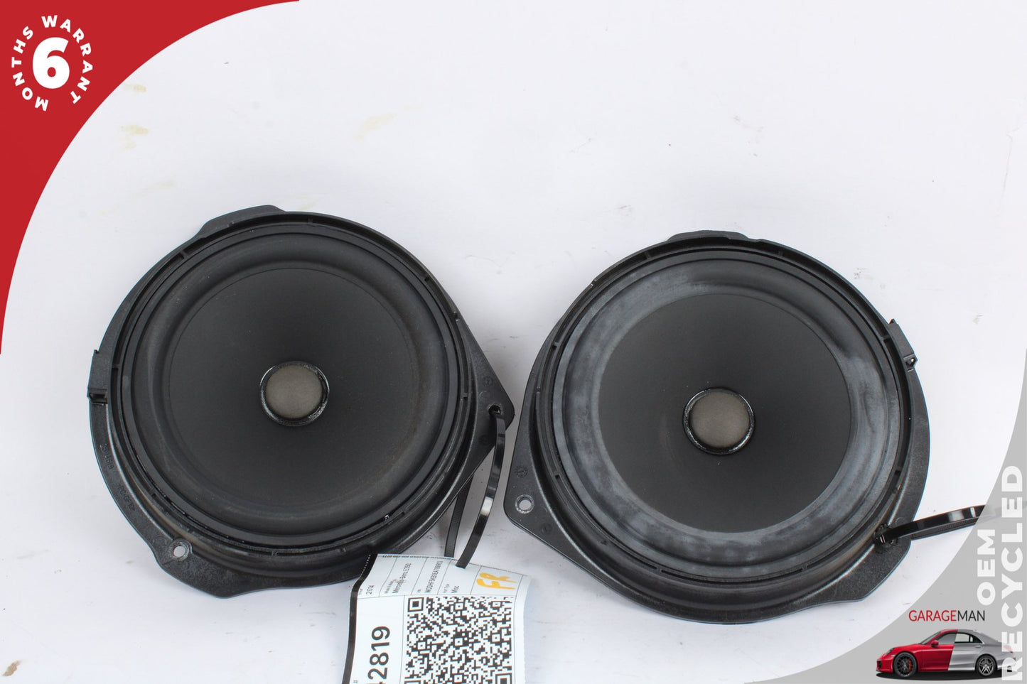 08-18 Mercedes E350 W212 Front Door Audio Speaker Logic 7 Set 2048205502