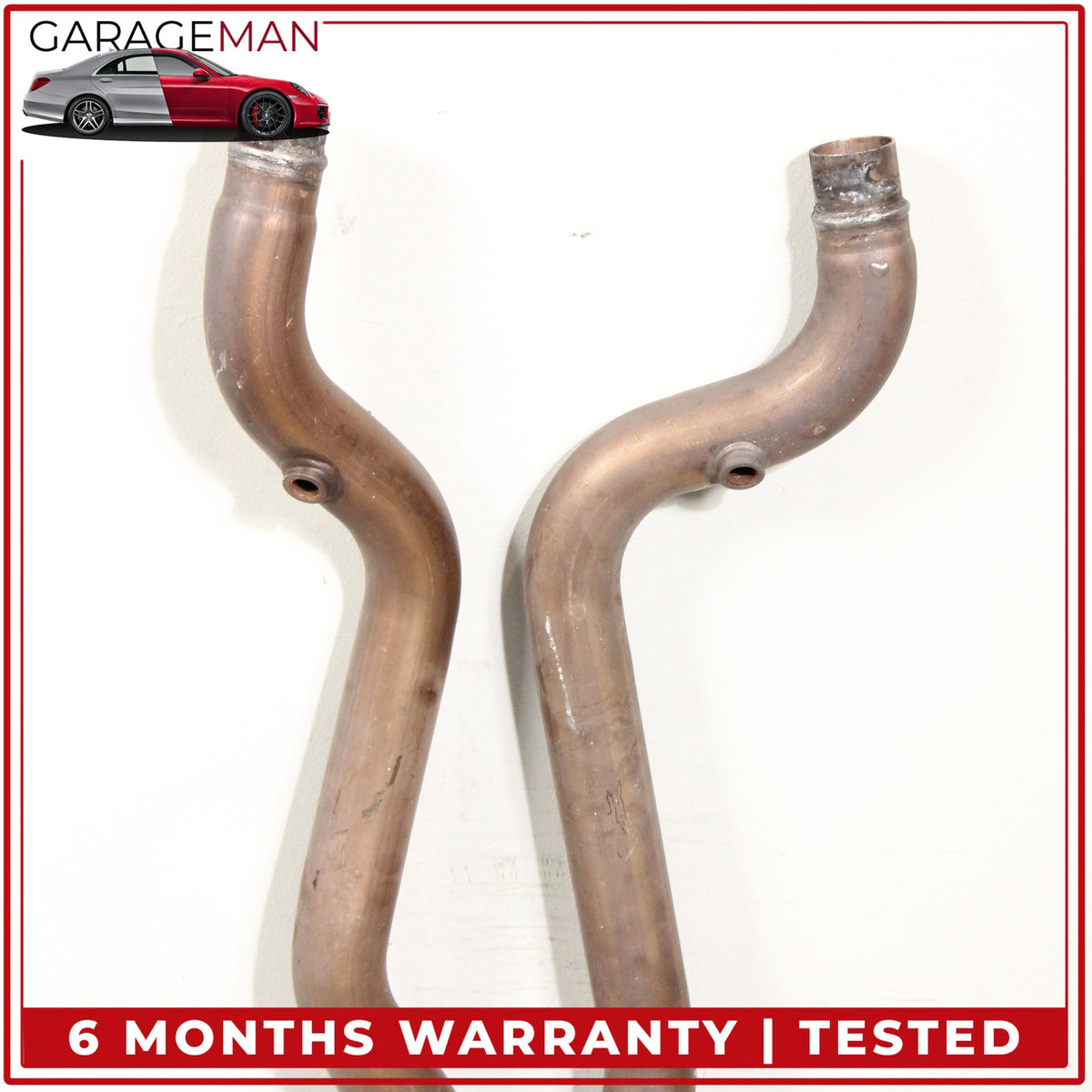 2016-2020 Jaguar F-Type X152 RWD Left and Right Side Exhaust Downpipe OEM