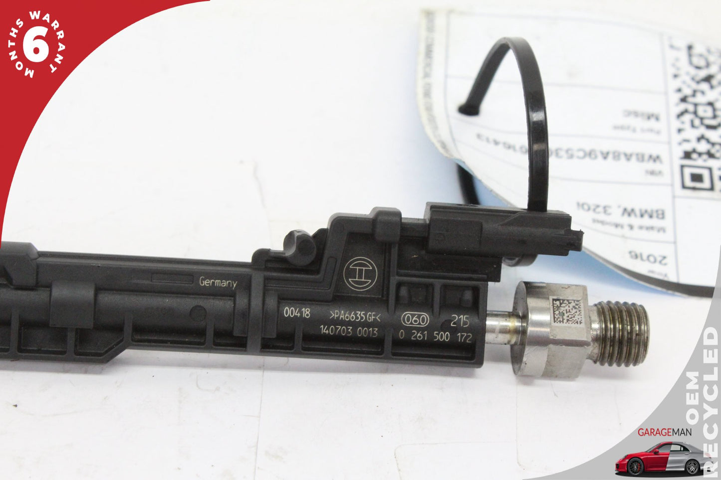 2012-2016 BMW 320i F30 Sedan Fuel Injector 7639994