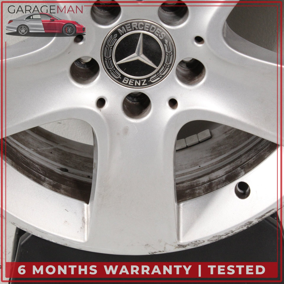 2014-2019 Mercedes W117 CLA250 Front or Rear Side Wheel Rim 7.5JX17H2 ET52.5 OEM