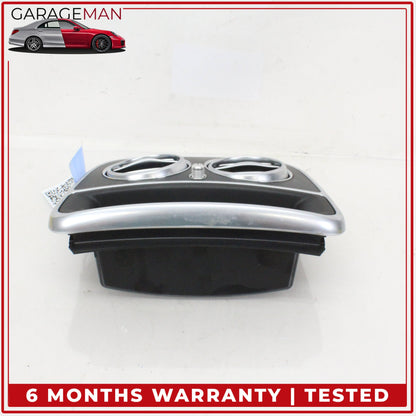 2014-2020 Mercedes W222 S550e Rear Center Console AC A/C Air Vent Trim OEM