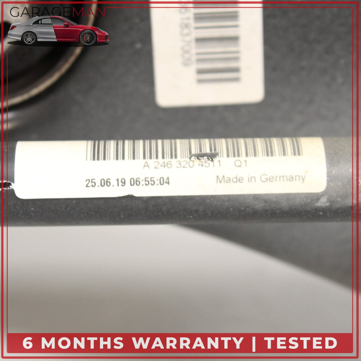 2015-2020 Mercedes X156 GLA250 Rear Subframe Crossmember w/ Sway Bar OEM