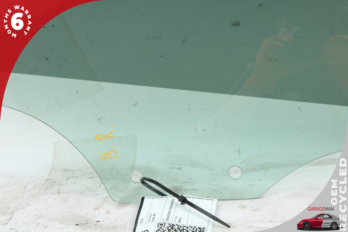 2022-2024 Audi A3 Sedan Rear Right Window Glass 8Y5845206B OEM
