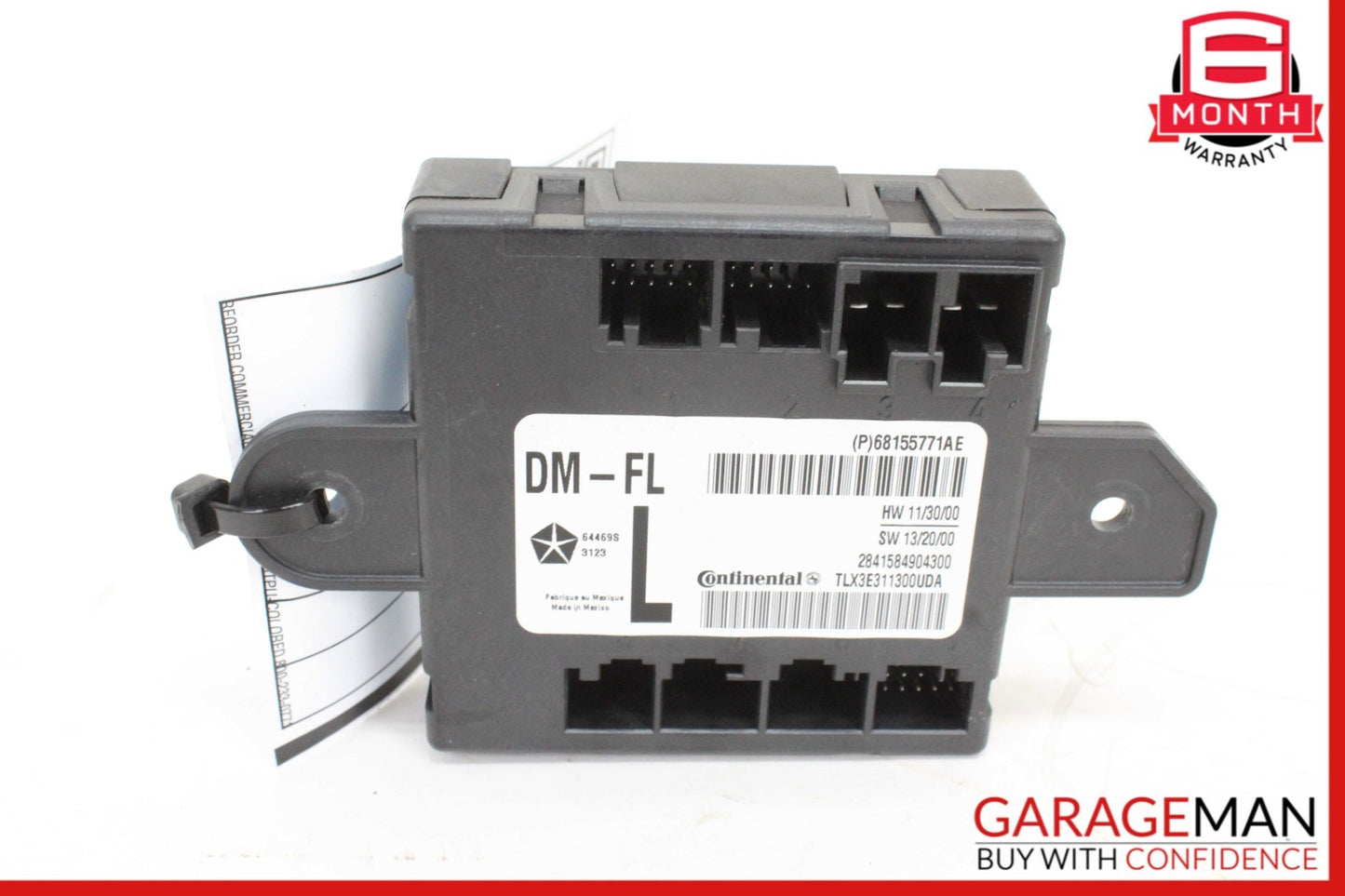 2011-2014 Dodge Charger LD Sedan Left Front Door Control Module 68155771AE OEM