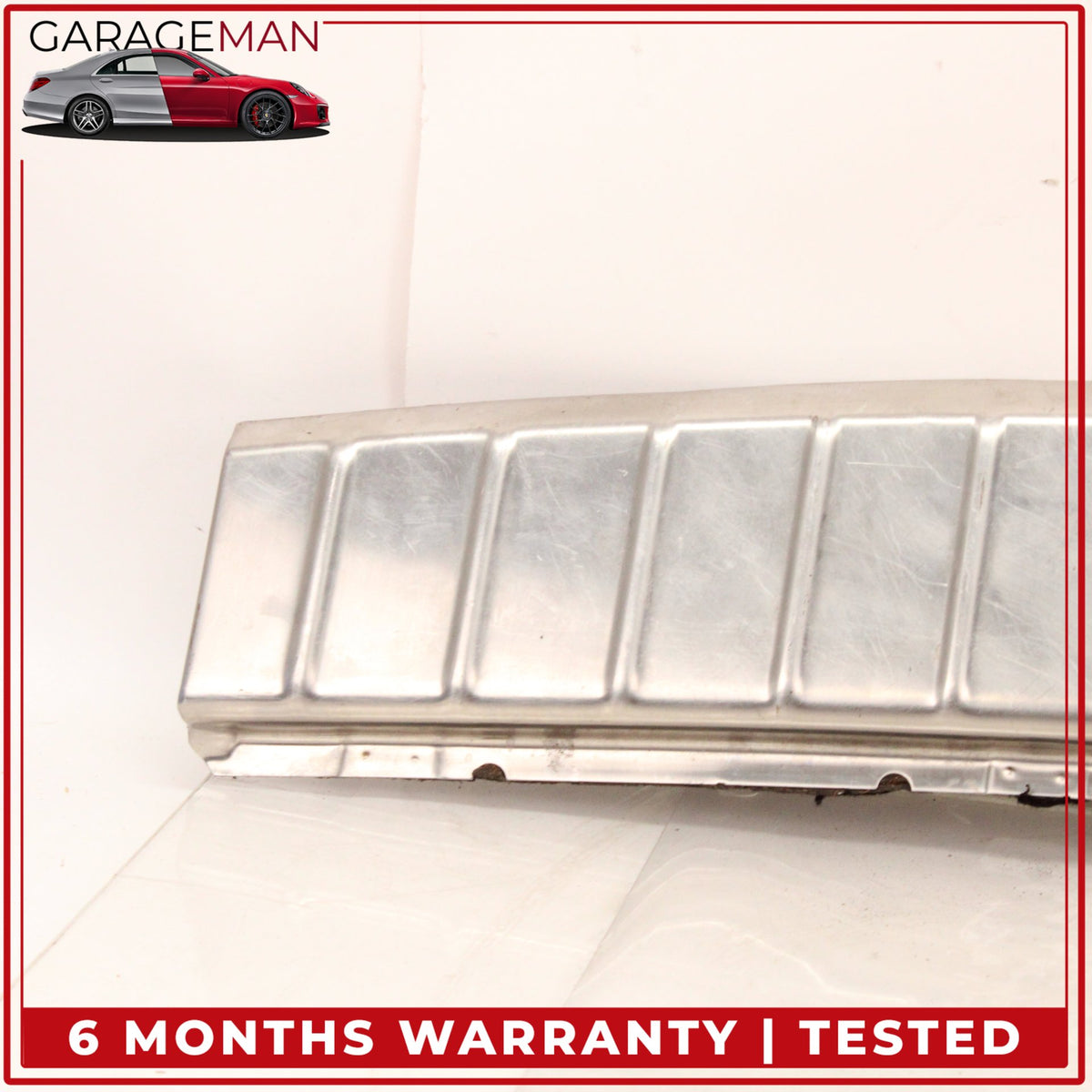 2003-2010 Porsche Cayenne 955 957 Rear Trunk Cargo Sill Scuff Plate Chrome OEM