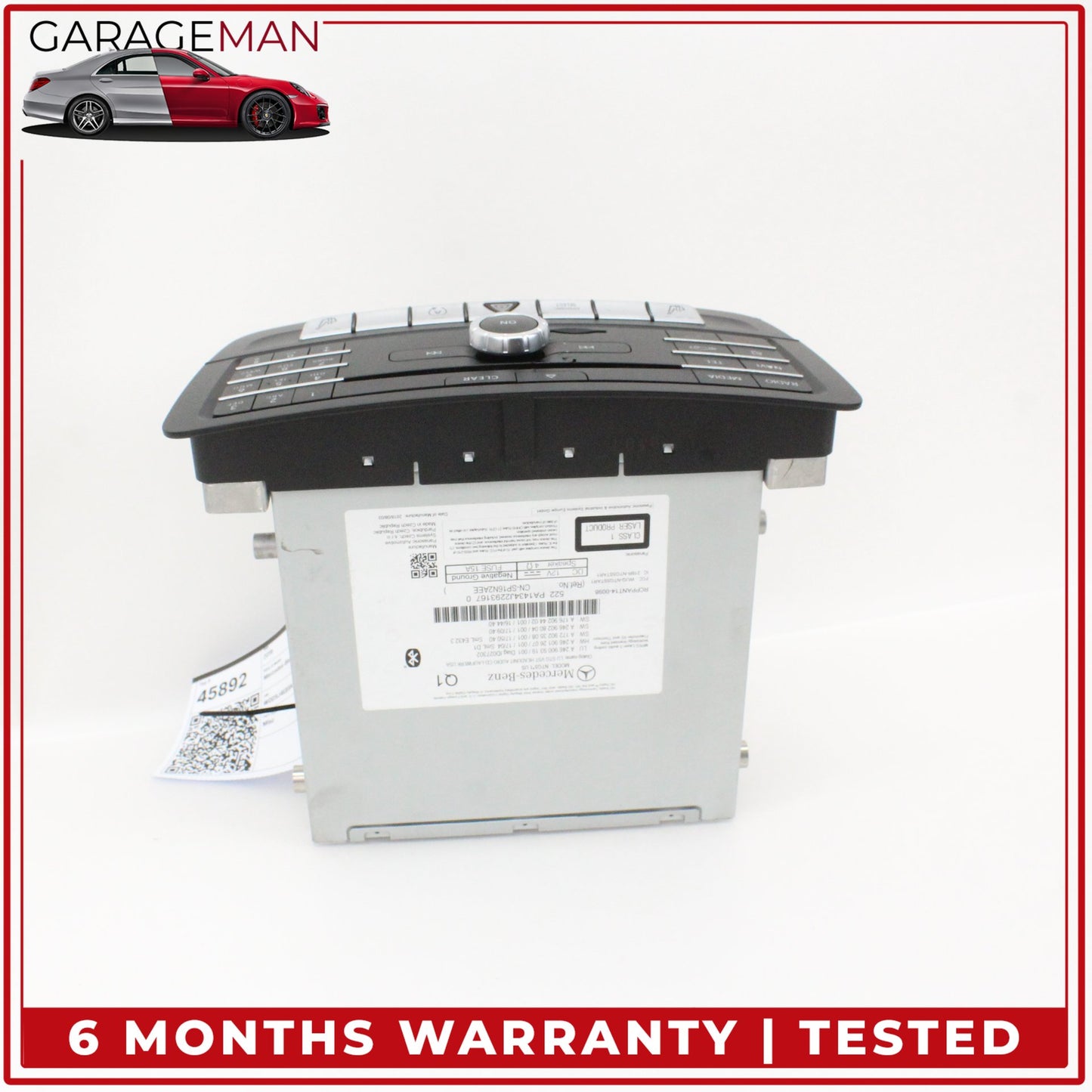 2014-2020 Mercedes-Benz CLA250 W117 Sedan Command Head Unit Navigation Radio 2469028004 OEM