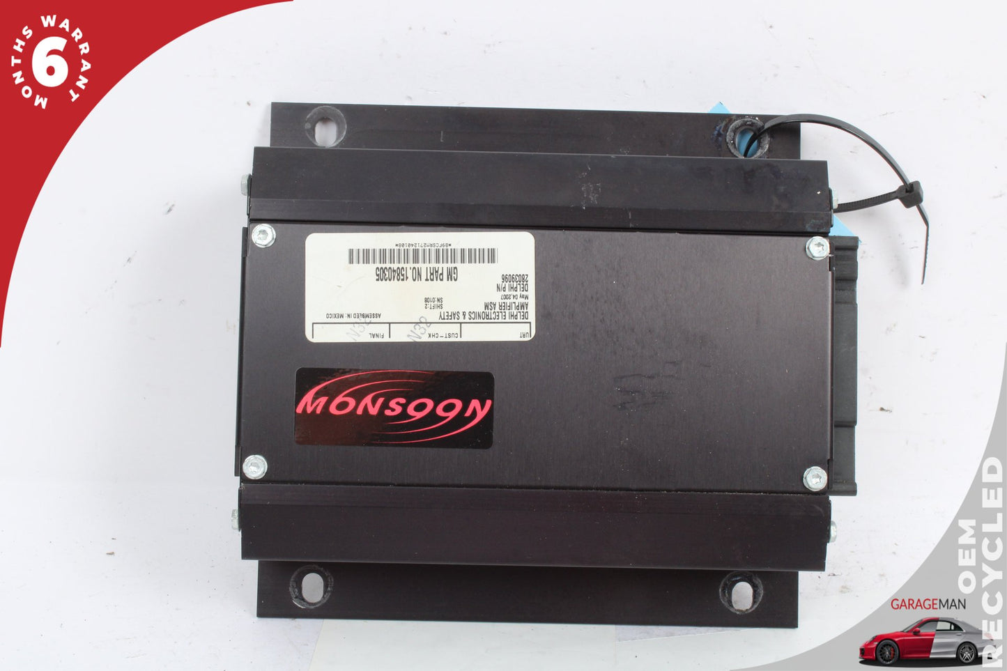2006-2010 Pontiac Solstice Monsoon Radio Audio Power Amplifier 15840305 OEM