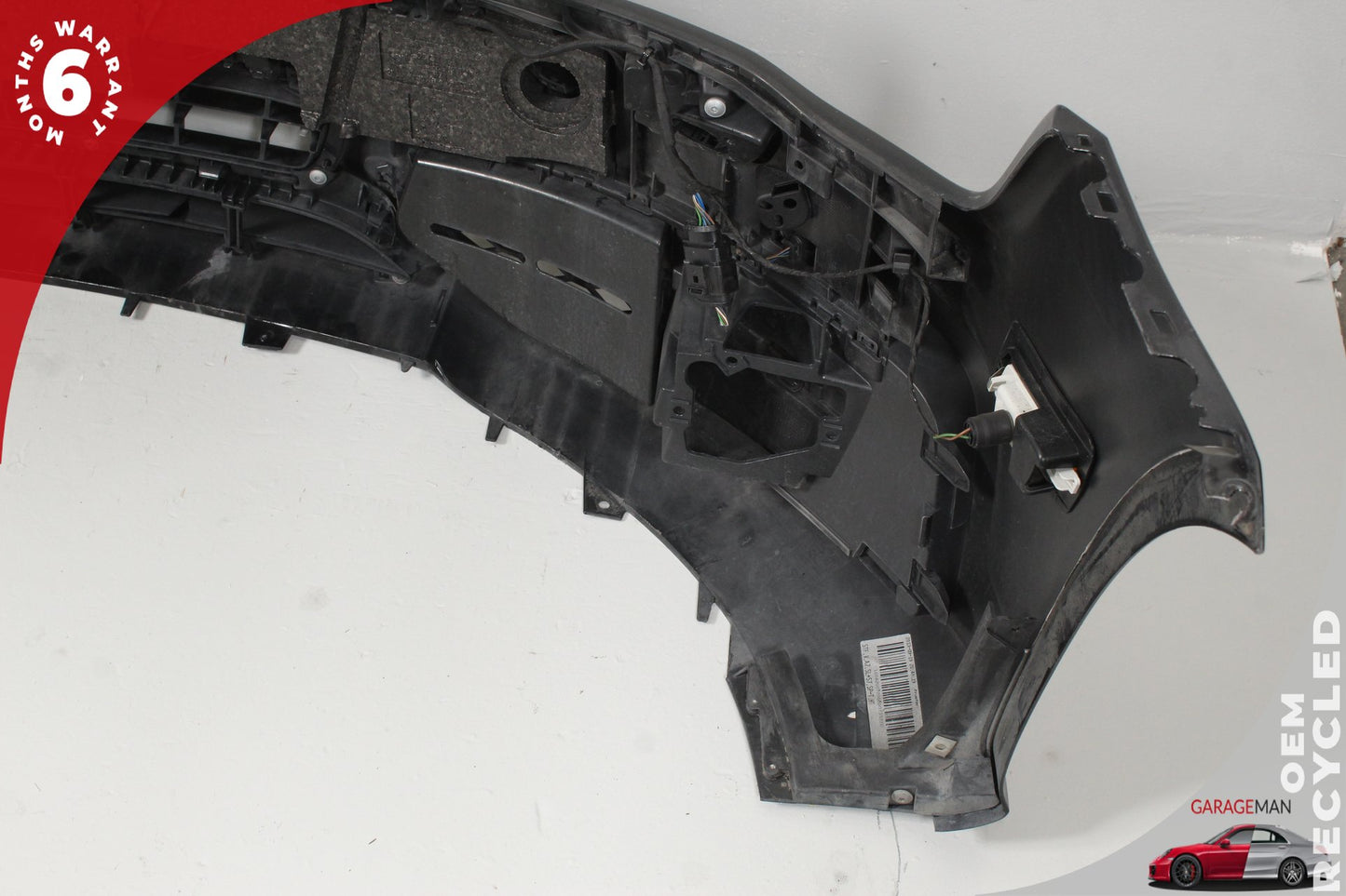 2012-2015 Audi A7 4G Sedan Front Bumper Cover 4G8807065AH Phantom Black Pearl OEM