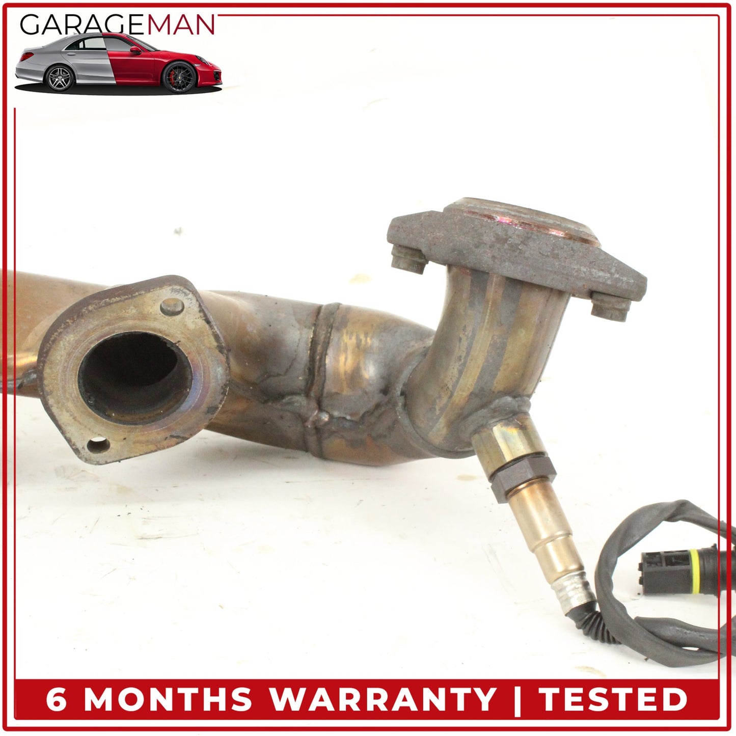 2001-2004 Mercedes R170 SLK320 Left Side Exhaust Manifold Header 1121401109 OEM