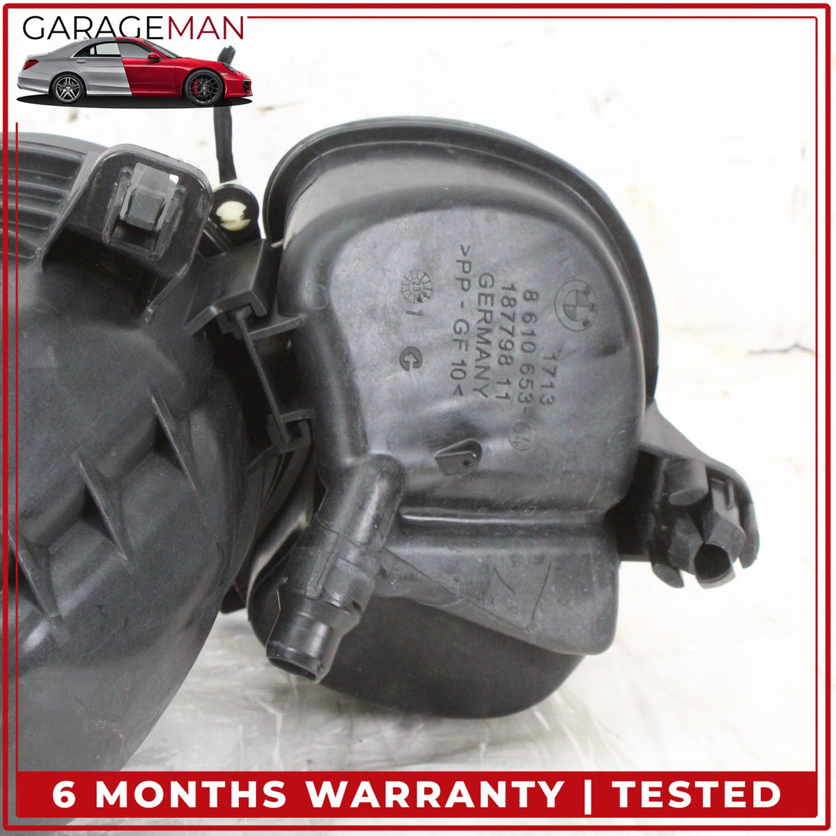 2019-2024 BMW 330i RWD Engine Coolant Reservoir Expansion Tank 8610652 OEM