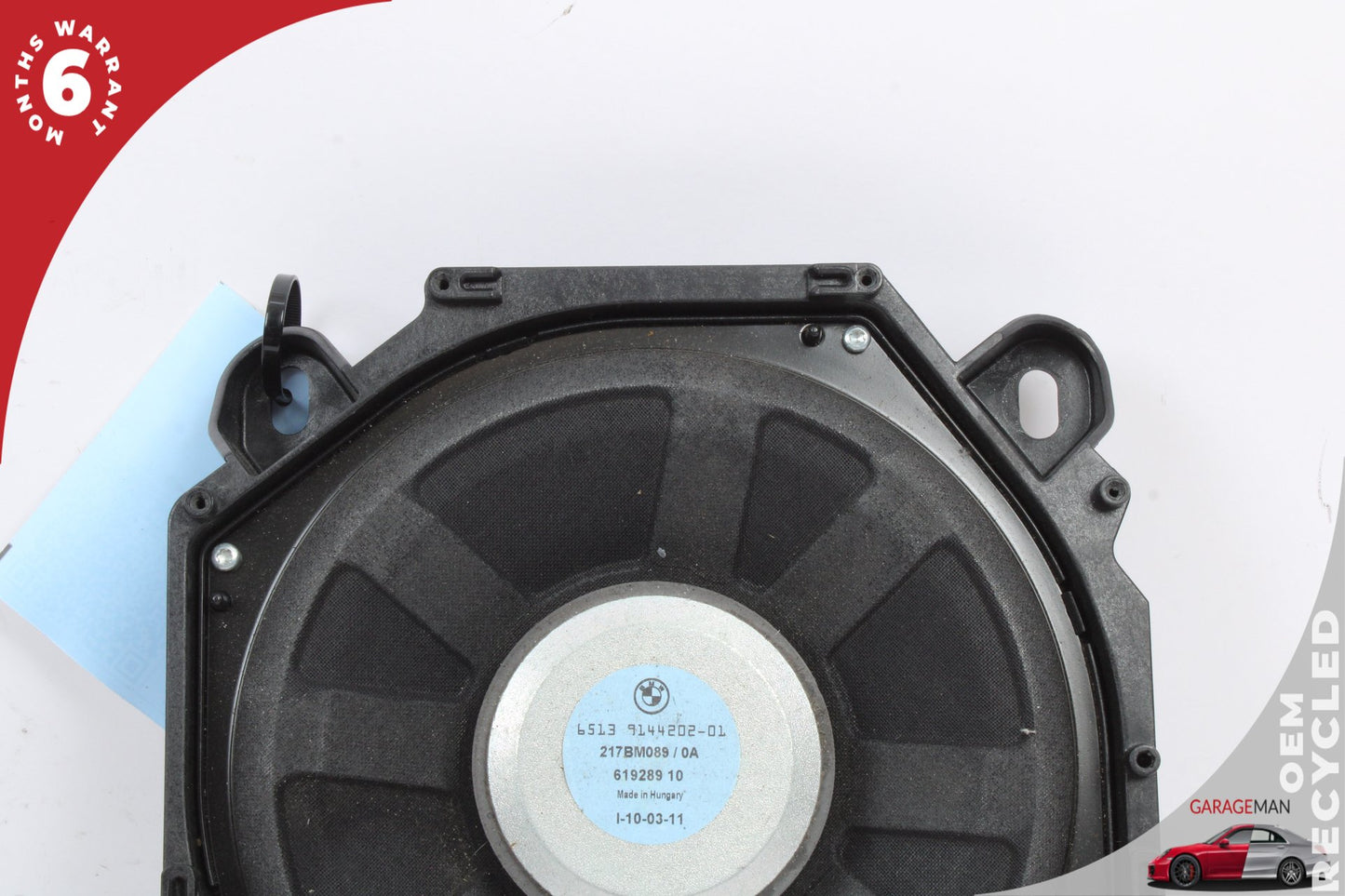 2011-2013 BMW 335is Front Left and Right Side Subwoofer Speaker Set 9143144 OEM
