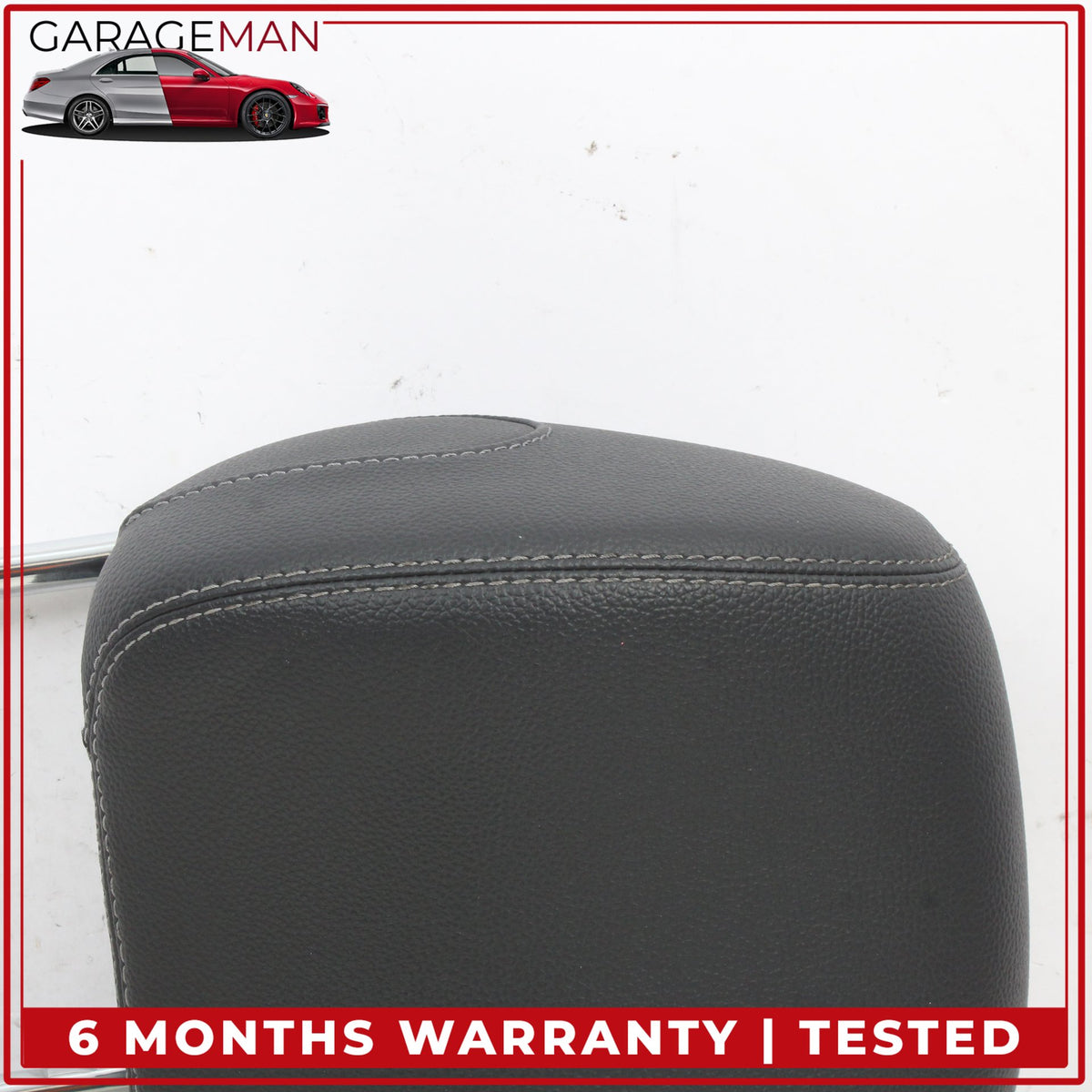 2017-2023 Mercedes W213 E300 Front Left and Right Side Seat Headrest Black OEM