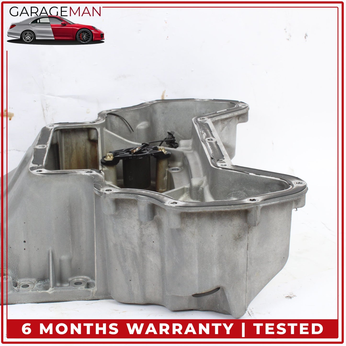 2005-2011 Mercedes W211 E350 Engine Upper Oil Sump Baffle Pan 2720142102 OEM