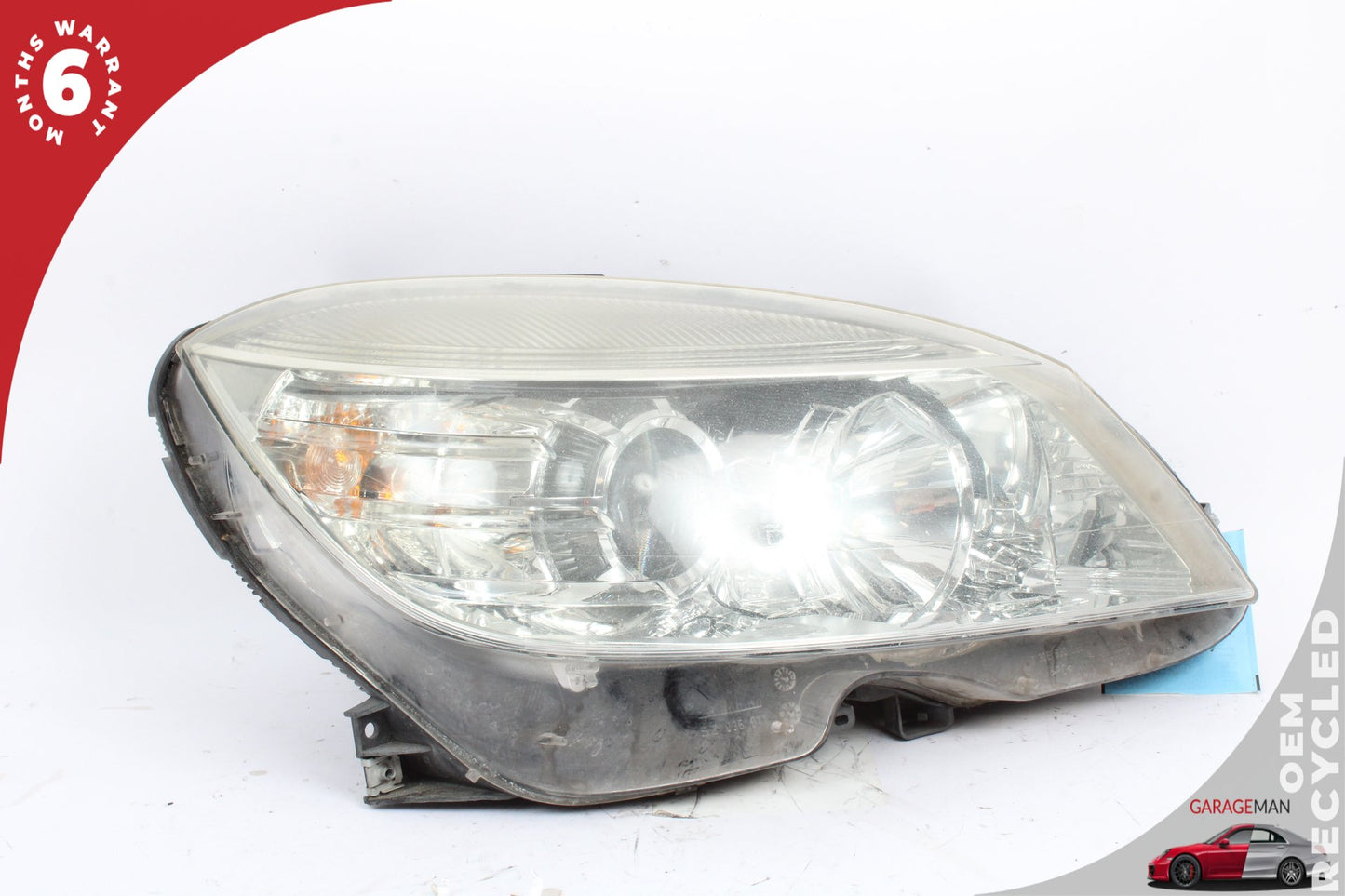 2008-2011 Mercedes W204 C300 Front Right Halogen Head Light Lamp 1305236265 OEM