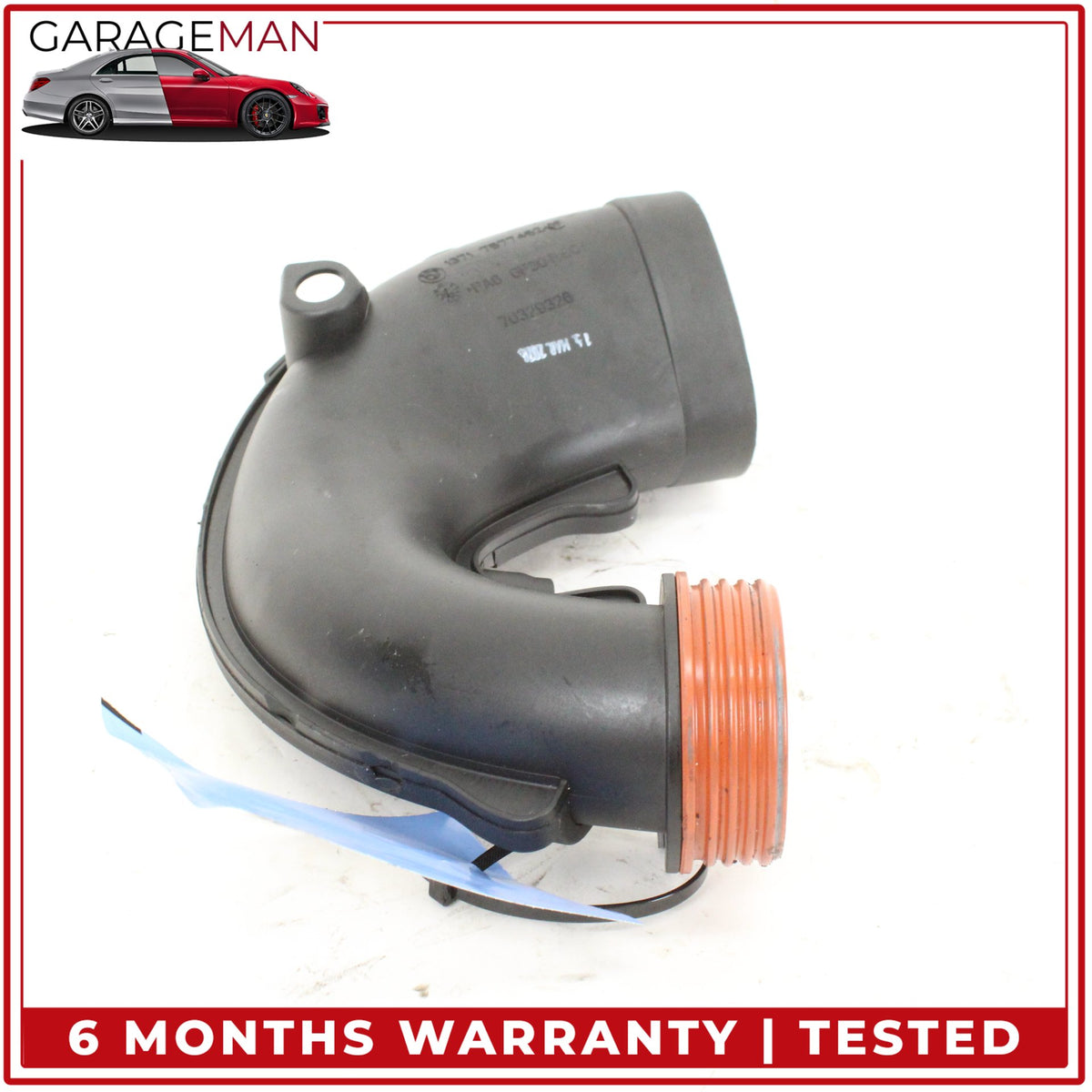 2013-2019 BMW 650i F06 Sedan Left Air Intake Duct Pipe 7577452 OEM