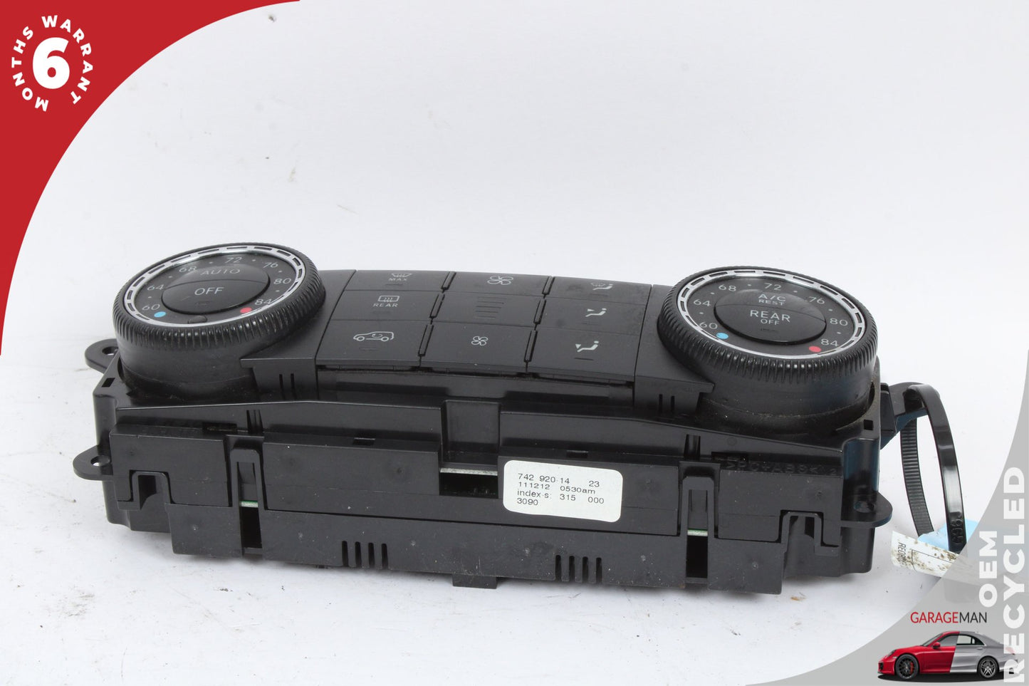 2007-2012 Mercedes X164 GL450 A/C Heater Climate Control Switch 2519063400 OEM