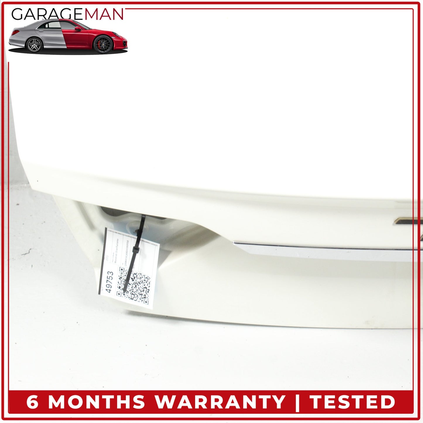 2008-2019 Maserati GranTurismo Coupe Trunk Lid Panel Assembly White 80085700 OEM
