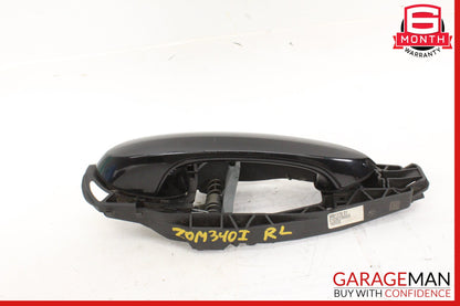 2019-2024 BMW M340i G20 Rear Left Driver Side Exterior Door Handle Black OEM