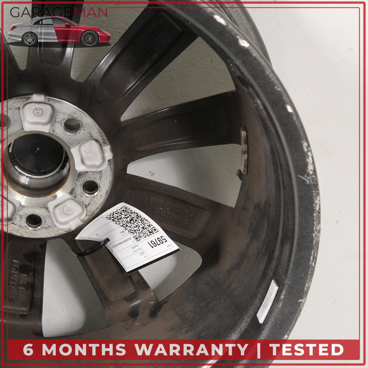 2016-2025 Audi A4 S4 Front or Rear Side Wheel Rim 8JX18H2 ET40 8W0601025FJ OEM