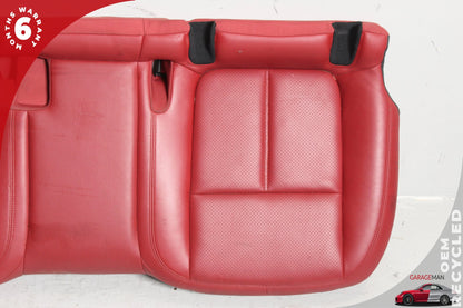 2015-2018 Porsche Macan 95B Front & Rear Complete Leather Seat Assembly Red OEM