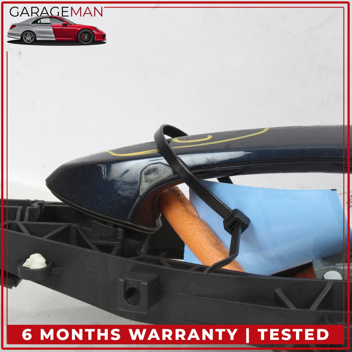 2017-2026 BMW 530e Front Left Exterior Door Handle Imperial Blue Metallic OEM