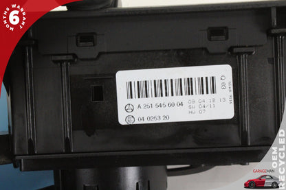 06-13 Mercedes-Benz R350 W251 SUV Headlight Switch Control 2515456004 Genuine