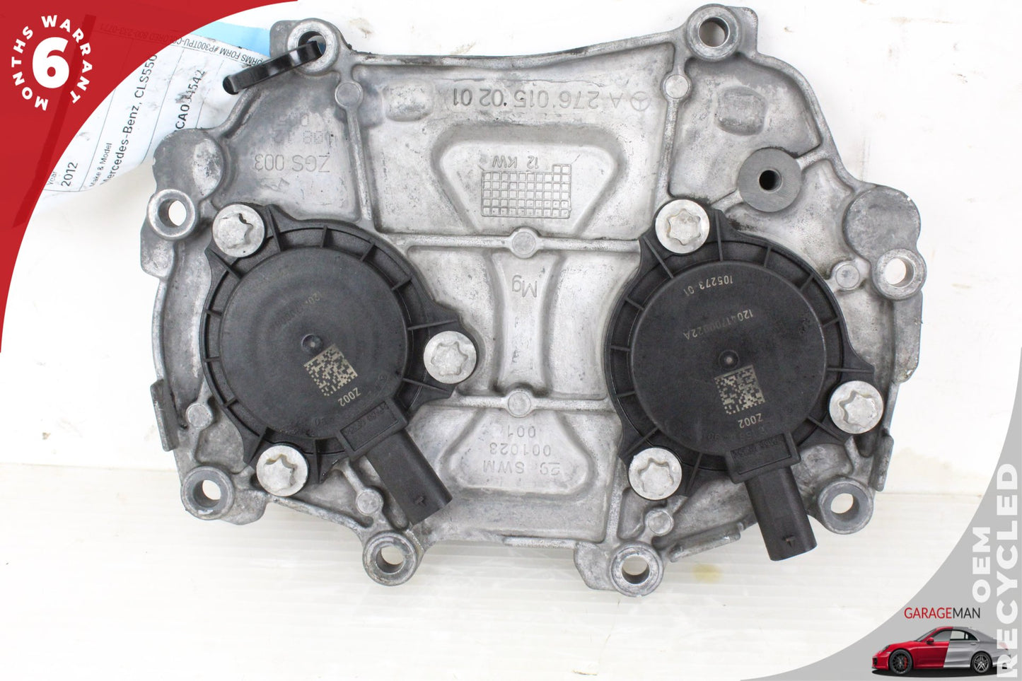 2012-2018 Mercedes W218 CLS550 Engine Timing Chain Cover Plate 2760150201 OEM