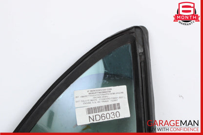 2003-2009 Mercedes-Benz E63 AMG W211 Rear Left Driver Side Quarter Window Glass