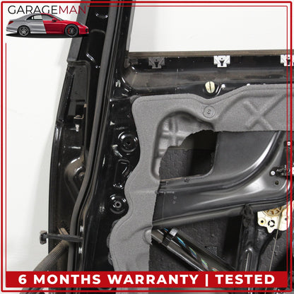 2007-2013 BMW X5 E70 Rear Right Side Door Shell Black w/ Window Regulator OEM