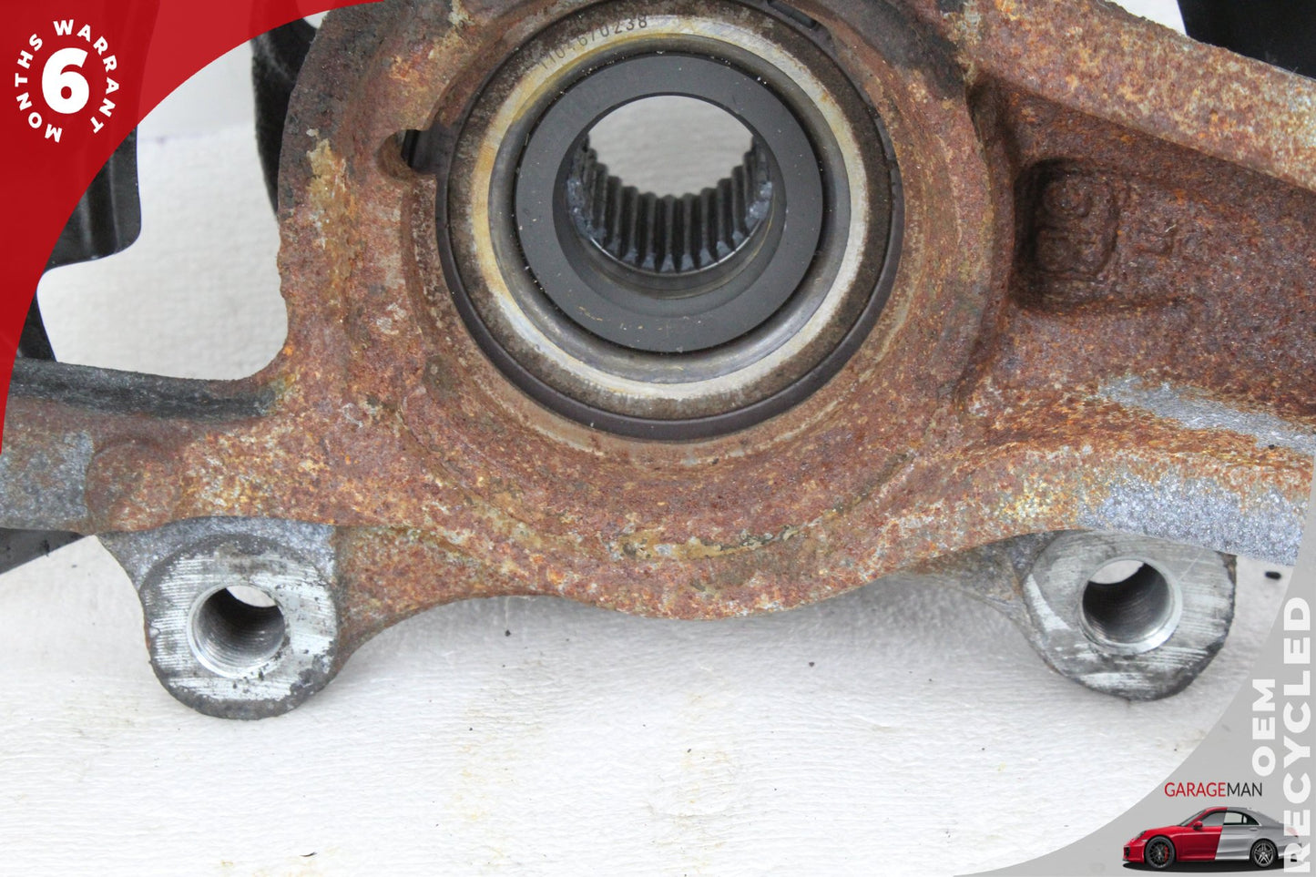 2011-2015 Audi Q7 Front Left Side Spindle Knuckle Wheel Hub 7P6407245A OEM